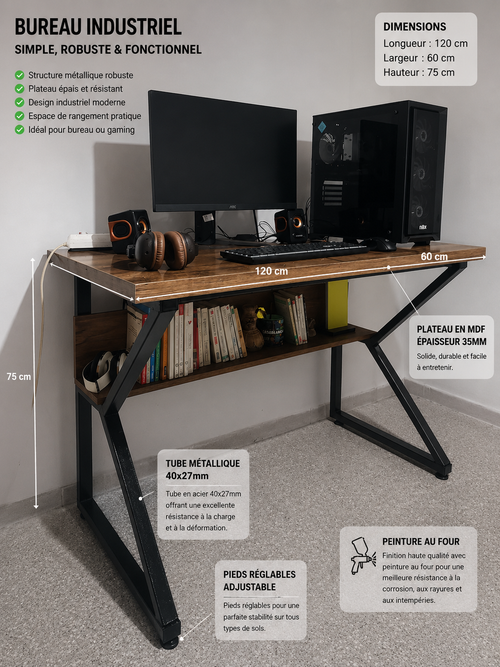 Bureau Prestige Etagere